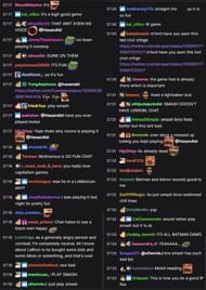 Fans in the Twitch chat reacting to the streamer's opinions (Image via HasanAbi/Twitch)